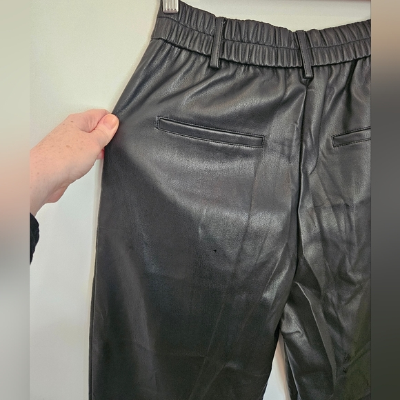 Zara faux leather trousers, small - Picture 4 of 6